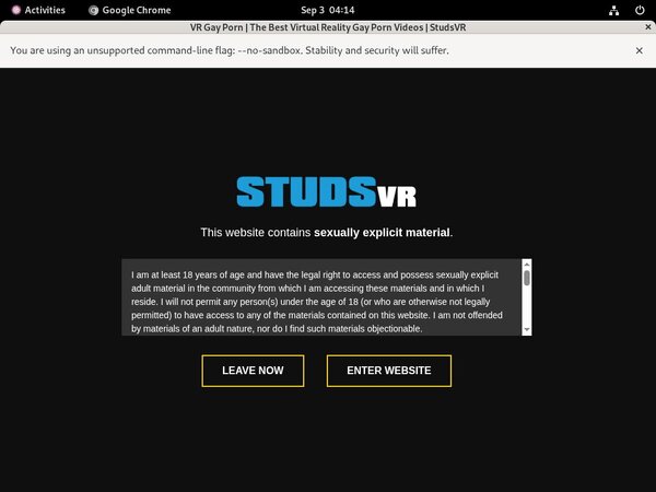 Studs VR Register Studs VR Register